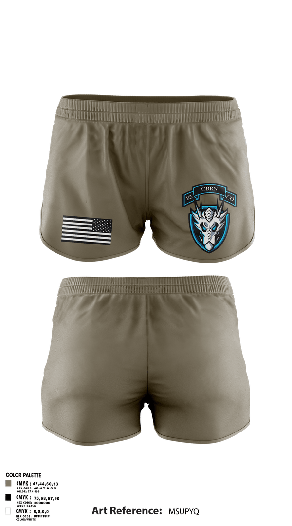 Ranger Panties, 3RD PLT95TH CBRN3rd plt, Army, Teamtime, Team time, sublimation, custom sports apparel, team uniforms, spirit wear, spiritwear, sports uniforms, custom shirts, team store, custom team store, fundraiser sports, apparel fundraiser