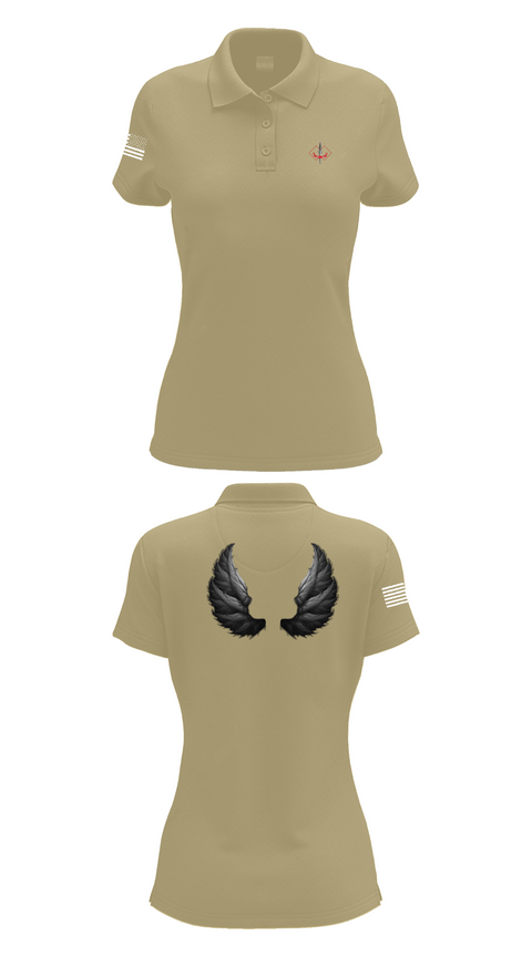 Womens Short Sleeve Performance Polo, WarriorPrep, Navy, Teamtime, Team time, sublimation, custom sports apparel, team uniforms, spirit wear, spiritwear, sports uniforms, custom shirts, team store, custom team store, fundraiser sports, apparel fundraiser