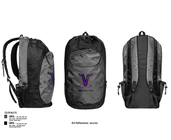 Gear Bag, Niles North High School Track and Field, Track & Field, Teamtime, Team time, sublimation, custom sports apparel, team uniforms, spirit wear, spiritwear, sports uniforms, custom shirts, team store, custom team store, fundraiser sports, apparel fundraiser