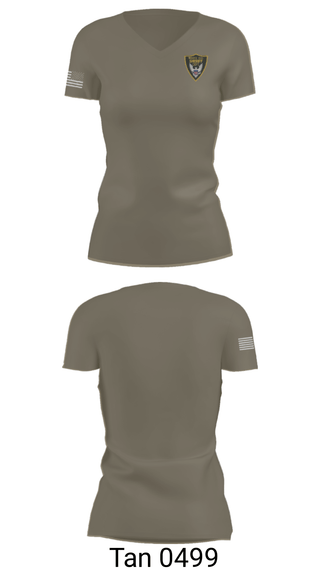 Womens Short Sleeve Vneck Shirt, White County Sheriff's Office, Police, Teamtime, Team time, sublimation, custom sports apparel, team uniforms, spirit wear, spiritwear, sports uniforms, custom shirts, team store, custom team store, fundraiser sports, apparel fundraiser