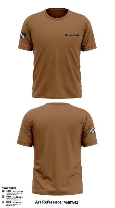 Station Cortez 77763143 Old School Cotton Feel Shirt - 2