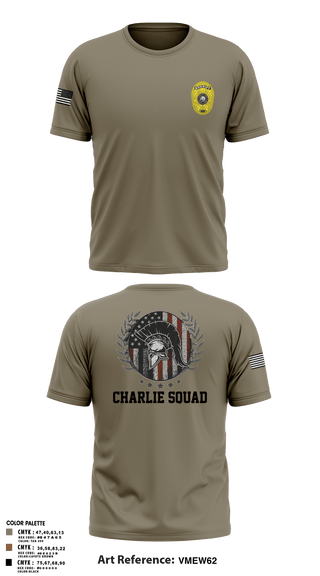 Short Sleeve Performance Shirt, Charlie SquadCharlie SquadCNT (Crisis Negotiation Team), Police, Teamtime, Team time, sublimation, custom sports apparel, team uniforms, spirit wear, spiritwear, sports uniforms, custom shirts, team store, custom team store, fundraiser sports, apparel fundraiser