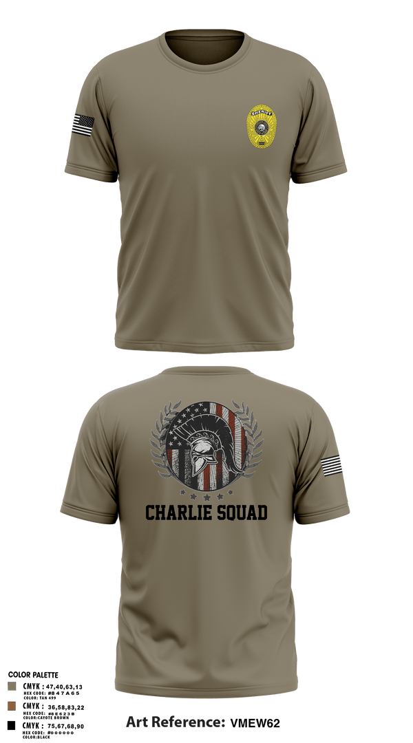 Short Sleeve Performance Shirt, Charlie SquadCharlie SquadCNT (Crisis Negotiation Team), Police, Teamtime, Team time, sublimation, custom sports apparel, team uniforms, spirit wear, spiritwear, sports uniforms, custom shirts, team store, custom team store, fundraiser sports, apparel fundraiser