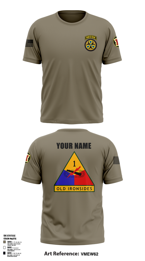 Old School Cotton Feel Shirt, Recon2, Army, Teamtime, Team time, sublimation, custom sports apparel, team uniforms, spirit wear, spiritwear, sports uniforms, custom shirts, team store, custom team store, fundraiser sports, apparel fundraiser