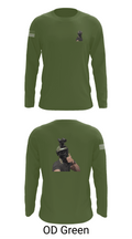 1st marine divison 61808262 Long Sleeve Performance Shirt 46