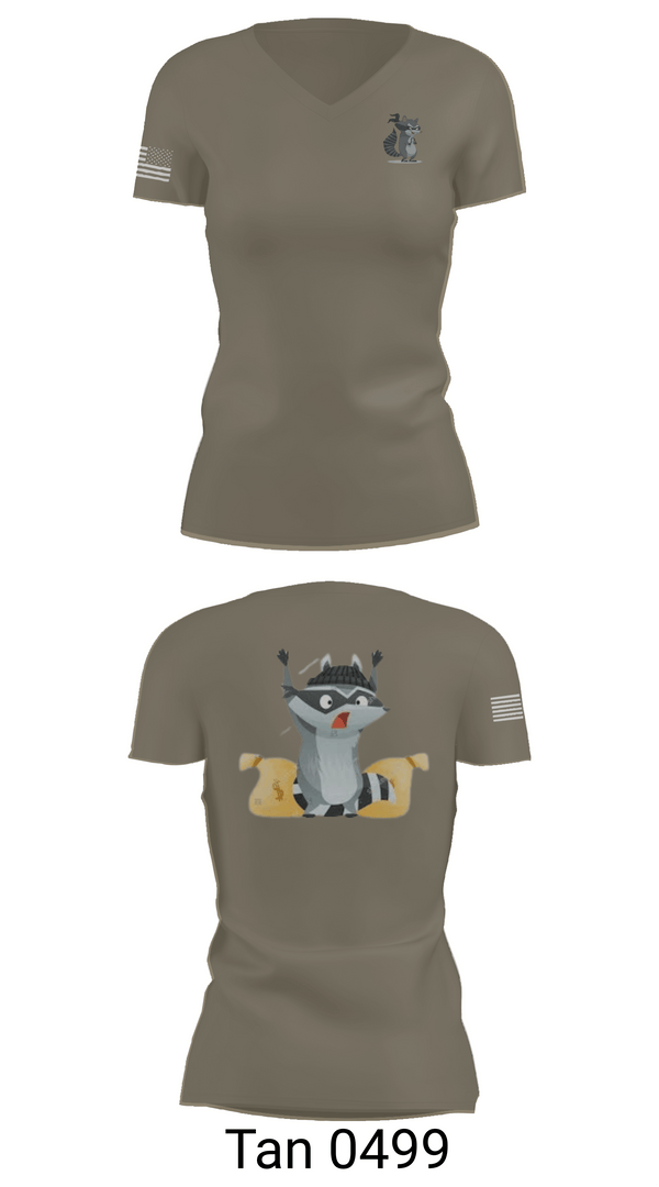 Womens Short Sleeve Vneck Shirt, 2-2 B Co., Army, Teamtime, Team time, sublimation, custom sports apparel, team uniforms, spirit wear, spiritwear, sports uniforms, custom shirts, team store, custom team store, fundraiser sports, apparel fundraiser