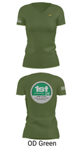 28th MP Company 42431415 Women's Short Sleeve V-neck Shirt - 46