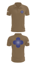 338th Army Band 31554965 Short Sleeve Performance Polo - 7