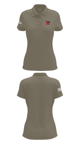 Womens Short Sleeve Performance Polo, Moore Catholic High School Soccer, Women's Soccer, Teamtime, Team time, sublimation, custom sports apparel, team uniforms, spirit wear, spiritwear, sports uniforms, custom shirts, team store, custom team store, fundraiser sports, apparel fundraiser