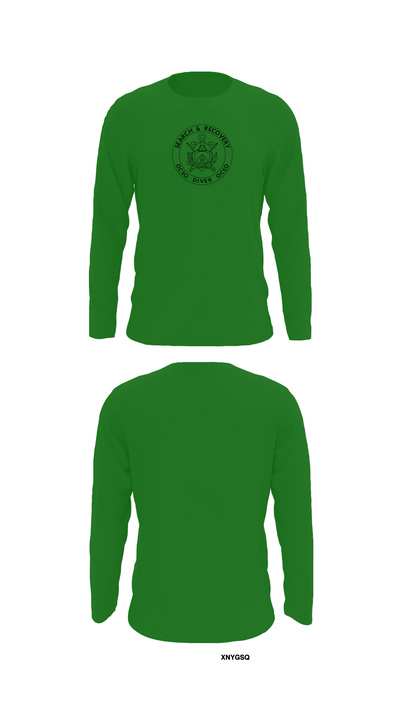 Underwater Search & Recovery Team 25630858 Long Sleeve Performance Shirt 12