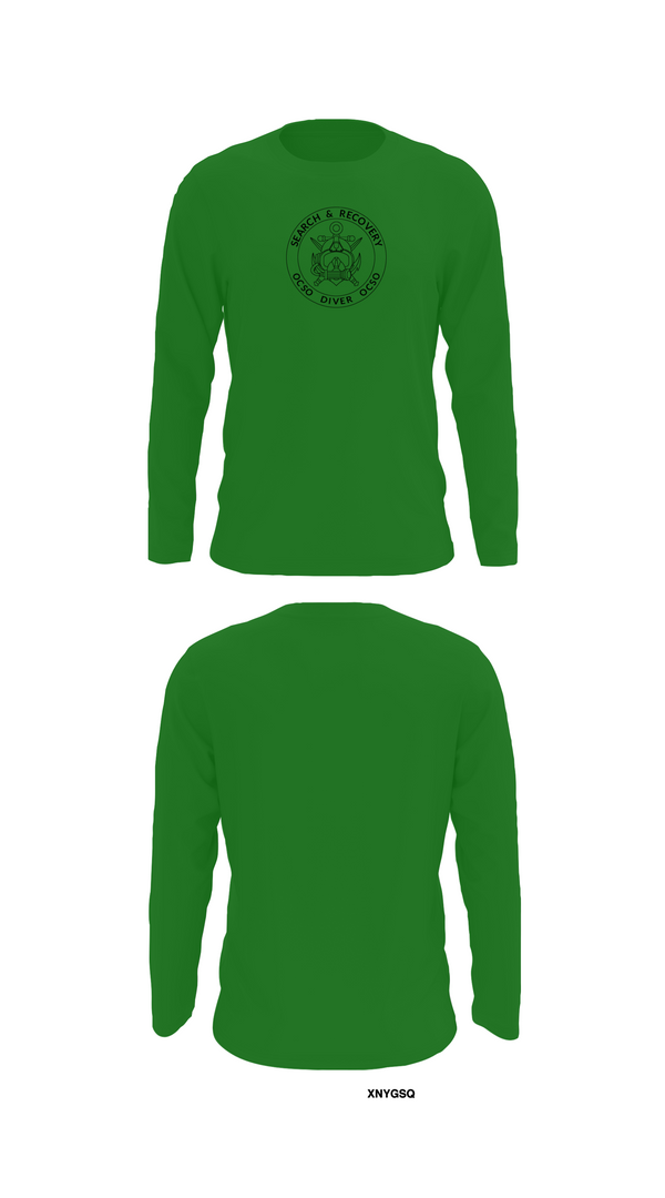 Long Sleeve Performance Shirt, Underwater Search & Recovery Team, Police, Teamtime, Team time, sublimation, custom sports apparel, team uniforms, spirit wear, spiritwear, sports uniforms, custom shirts, team store, custom team store, fundraiser sports, apparel fundraiser