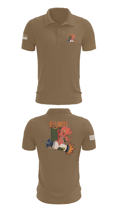 Hellraiser 15365776 Short Sleeve Performance Polo - 7