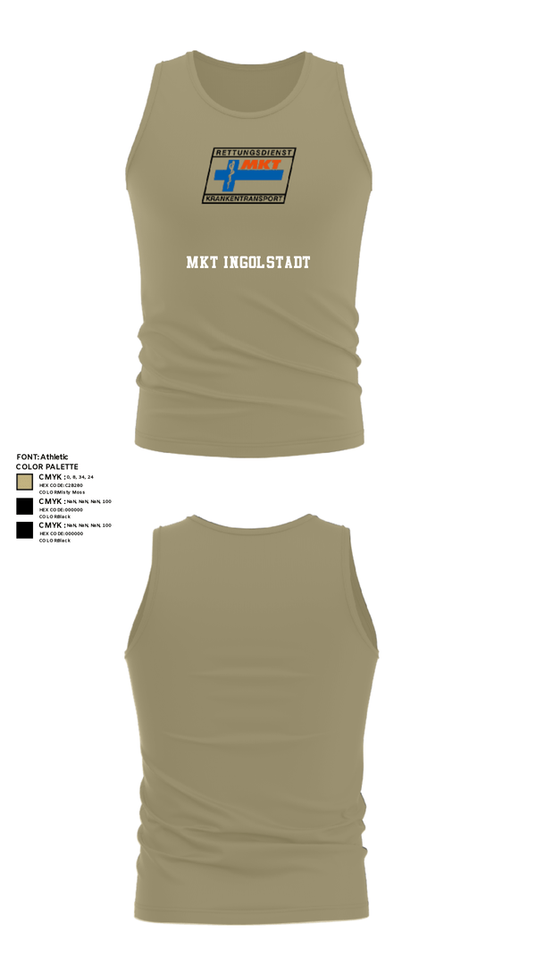 Tank Top, MKT Ingolstadt, Fire Department, Teamtime, Team time, sublimation, custom sports apparel, team uniforms, spirit wear, spiritwear, sports uniforms, custom shirts, team store, custom team store, fundraiser sports, apparel fundraiser