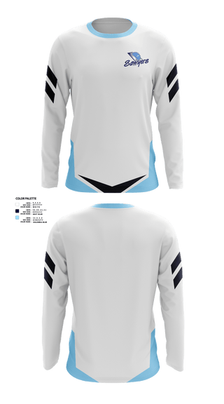 Long Sleeve Performance Shirt, Saugerties High School Golf, Golf, Teamtime, Team time, sublimation, custom sports apparel, team uniforms, spirit wear, spiritwear, sports uniforms, custom shirts, team store, custom team store, fundraiser sports, apparel fundraiser