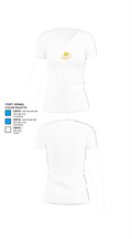 Barstow Little League Softball 86205357 Women's Short Sleeve V-neck Shirt - 18