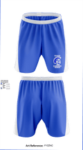 Orland Jr Trojans Cheer 6207473 Athletic Shorts With Pockets - 3