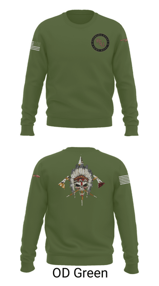 Crew Neck Sweatshirt, Seminole Battalion, Army, Teamtime, Team time, sublimation, custom sports apparel, team uniforms, spirit wear, spiritwear, sports uniforms, custom shirts, team store, custom team store, fundraiser sports, apparel fundraiser
