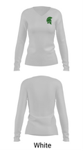 William H. Ray Elementary School 68027216 Women's Long Sleeve V-neck Shirt - 16