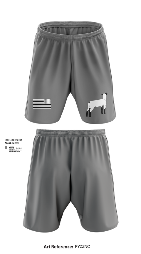 Athletic Shorts With Pockets, Hover Show Lambs, , Teamtime, Team time, sublimation, custom sports apparel, team uniforms, spirit wear, spiritwear, sports uniforms, custom shirts, team store, custom team store, fundraiser sports, apparel fundraiser