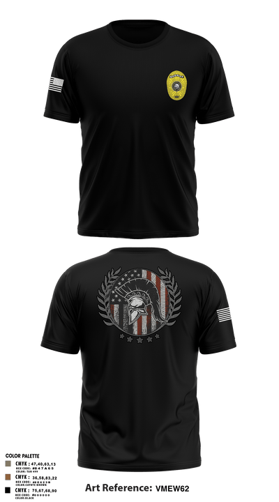 Charlie Squad 41668250 Short Sleeve Performance Shirt - 3