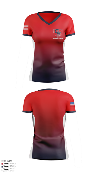 Womens Short Sleeve Vneck Shirt, Grand Slam Alabama, Baseball, Teamtime, Team time, sublimation, custom sports apparel, team uniforms, spirit wear, spiritwear, sports uniforms, custom shirts, team store, custom team store, fundraiser sports, apparel fundraiser