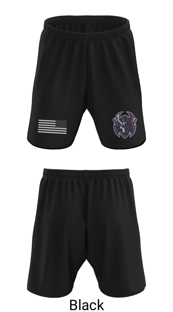 Athletic Shorts With Pockets, Motivation X Fitness, LLC, , Teamtime, Team time, sublimation, custom sports apparel, team uniforms, spirit wear, spiritwear, sports uniforms, custom shirts, team store, custom team store, fundraiser sports, apparel fundraiser