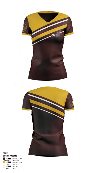 Womens Short Sleeve Vneck Shirt, Phoenix, , Teamtime, Team time, sublimation, custom sports apparel, team uniforms, spirit wear, spiritwear, sports uniforms, custom shirts, team store, custom team store, fundraiser sports, apparel fundraiser