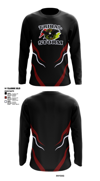 Tribal Storm 86213535 Long Sleeve Performance Shirt 1
