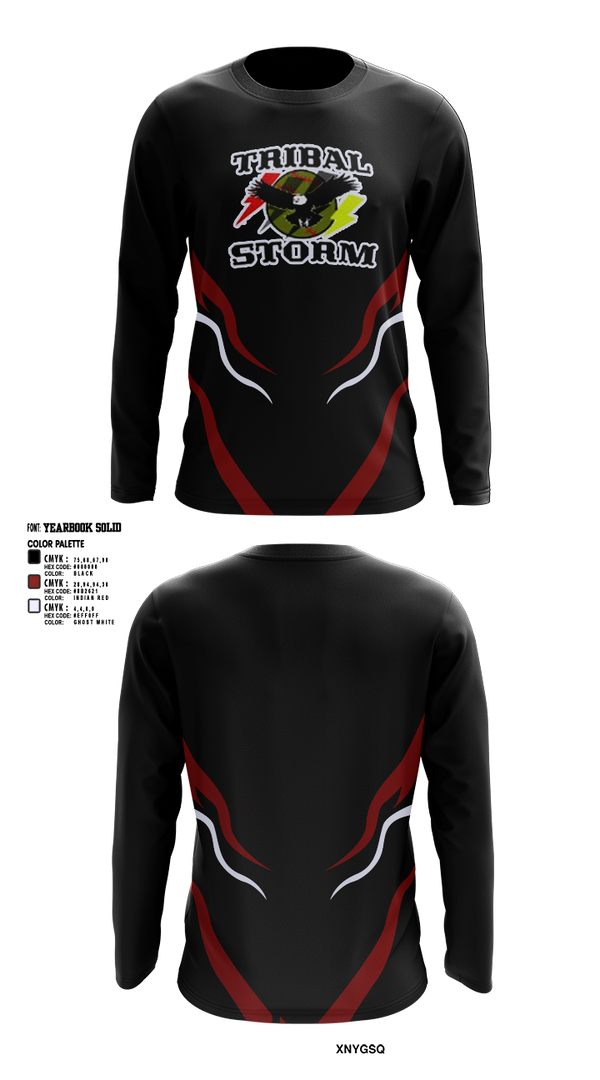 Long Sleeve Performance Shirt, Tribal Storm, Softball, Teamtime, Team time, sublimation, custom sports apparel, team uniforms, spirit wear, spiritwear, sports uniforms, custom shirts, team store, custom team store, fundraiser sports, apparel fundraiser