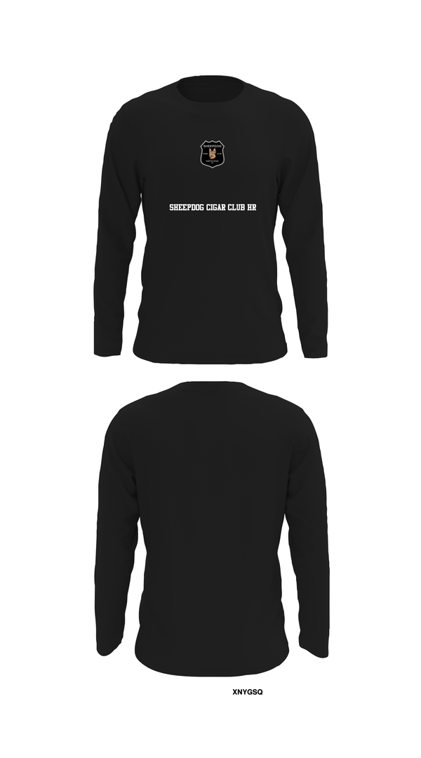 Long Sleeve Performance Shirt, Sheepdog Cigar Club HR, , Teamtime, Team time, sublimation, custom sports apparel, team uniforms, spirit wear, spiritwear, sports uniforms, custom shirts, team store, custom team store, fundraiser sports, apparel fundraiser