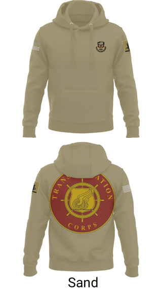 Hoodie, 189th Transportation Company, , Teamtime, Team time, sublimation, custom sports apparel, team uniforms, spirit wear, spiritwear, sports uniforms, custom shirts, team store, custom team store, fundraiser sports, apparel fundraiser