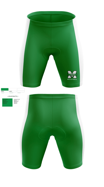 Monahans High School Volleyball 83796178 Men's Compression Shorts - 1