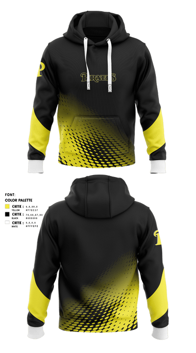 Los Angeles Pirates 34653306 Hoodie - 1