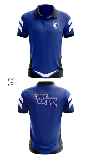 Short Sleeve Performance Polo, Worthington Kilbourne High School Golf, Golf, Teamtime, Team time, sublimation, custom sports apparel, team uniforms, spirit wear, spiritwear, sports uniforms, custom shirts, team store, custom team store, fundraiser sports, apparel fundraiser