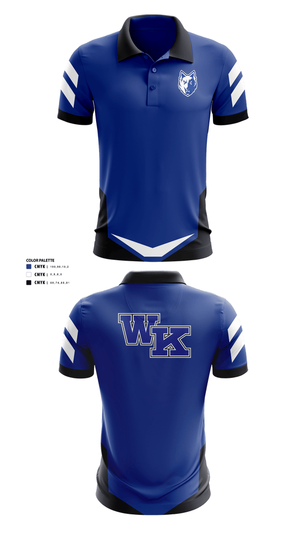 Short Sleeve Performance Polo, Worthington Kilbourne High School Golf, Golf, Teamtime, Team time, sublimation, custom sports apparel, team uniforms, spirit wear, spiritwear, sports uniforms, custom shirts, team store, custom team store, fundraiser sports, apparel fundraiser
