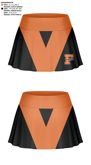 Skort, Flathead High School Cheer, Cheer, Teamtime, Team time, sublimation, custom sports apparel, team uniforms, spirit wear, spiritwear, sports uniforms, custom shirts, team store, custom team store, fundraiser sports, apparel fundraiser