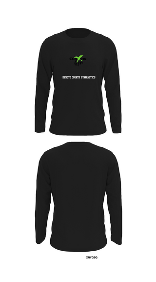 Long Sleeve Performance Shirt, Desoto County Gymnastics, Spirit Store, Teamtime, Team time, sublimation, custom sports apparel, team uniforms, spirit wear, spiritwear, sports uniforms, custom shirts, team store, custom team store, fundraiser sports, apparel fundraiser