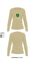 325th Tactical PSYOP Co. (A) 55785054 Women's Long Sleeve V-neck Shirt - 82
