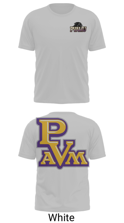 Prairie View A&M University Tennis 36400712 Short Sleeve Performance Shirt - 5