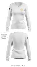 Isenbarger Construction LLC 2868916 Women's Long Sleeve V-neck Shirt - 2
