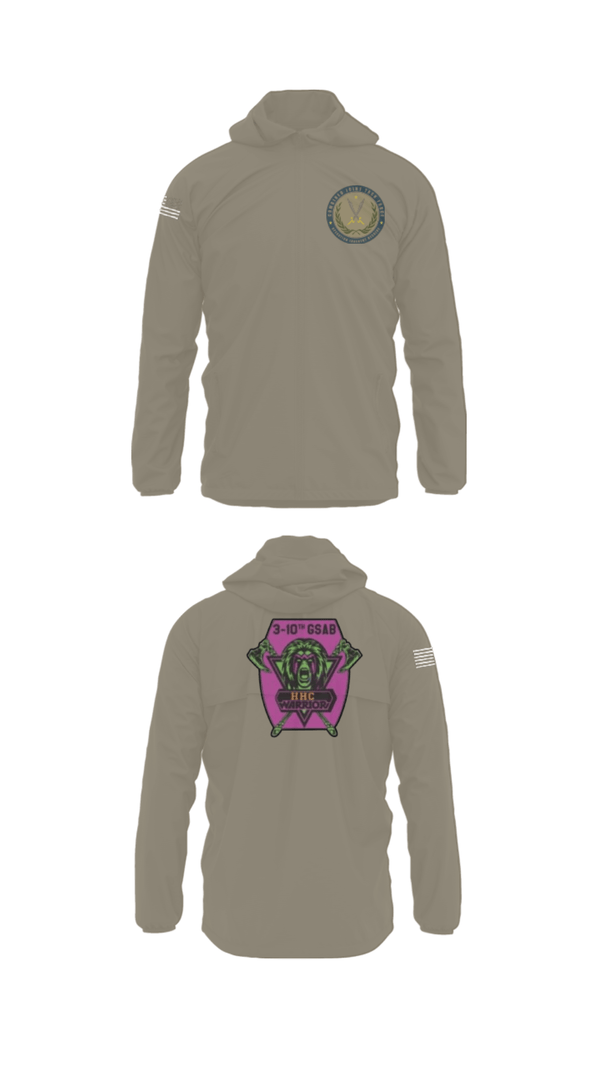 Windbreaker, 3-10 GSAB, Army, Teamtime, Team time, sublimation, custom sports apparel, team uniforms, spirit wear, spiritwear, sports uniforms, custom shirts, team store, custom team store, fundraiser sports, apparel fundraiser