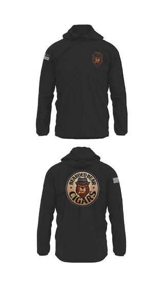 Windbreaker, Bearded Bear Cigars, , Teamtime, Team time, sublimation, custom sports apparel, team uniforms, spirit wear, spiritwear, sports uniforms, custom shirts, team store, custom team store, fundraiser sports, apparel fundraiser