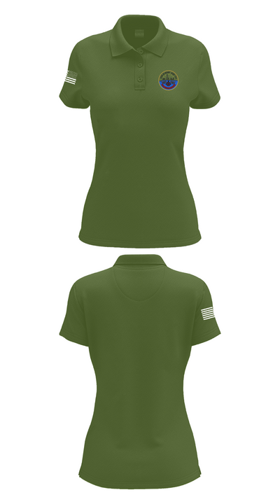 USS ALBANY SSN-753 81677877 Women's Short Sleeve Performance Polo  - 52