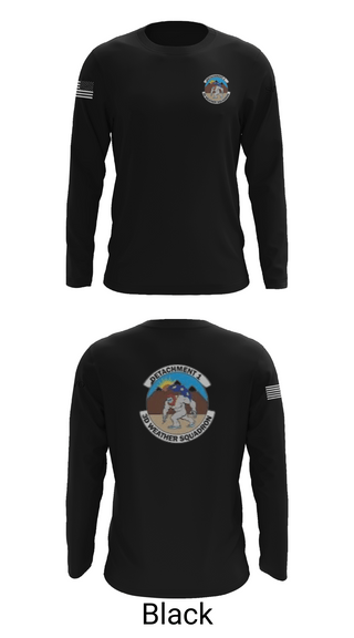 Long Sleeve Performance Shirt, Detachment 1, 3rd Combat Weather Sqd, Air Force, Teamtime, Team time, sublimation, custom sports apparel, team uniforms, spirit wear, spiritwear, sports uniforms, custom shirts, team store, custom team store, fundraiser sports, apparel fundraiser