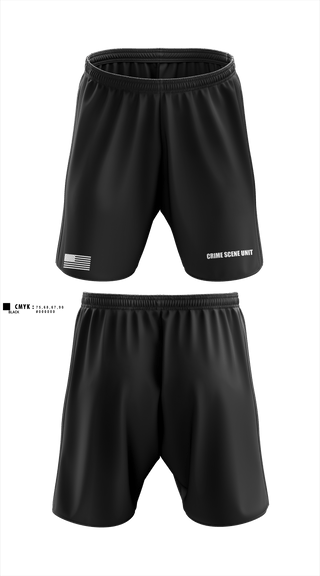 Athletic Shorts With Pockets, Crime Scene Unit, , Teamtime, Team time, sublimation, custom sports apparel, team uniforms, spirit wear, spiritwear, sports uniforms, custom shirts, team store, custom team store, fundraiser sports, apparel fundraiser
