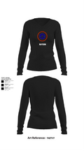 Navsom 61939478 Women's Long Sleeve V-neck Shirt - 22