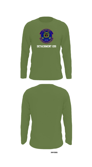 Long Sleeve Performance Shirt, Detachment 035, Air Force, Teamtime, Team time, sublimation, custom sports apparel, team uniforms, spirit wear, spiritwear, sports uniforms, custom shirts, team store, custom team store, fundraiser sports, apparel fundraiser