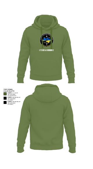 Hoodie, 173rd Airborne, Army, Teamtime, Team time, sublimation, custom sports apparel, team uniforms, spirit wear, spiritwear, sports uniforms, custom shirts, team store, custom team store, fundraiser sports, apparel fundraiser