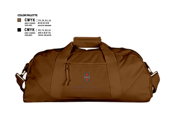 Duffle Bag, HAVOC INC, , Teamtime, Team time, sublimation, custom sports apparel, team uniforms, spirit wear, spiritwear, sports uniforms, custom shirts, team store, custom team store, fundraiser sports, apparel fundraiser