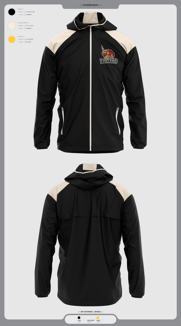 Windbreaker, TROJANS, Wrestling, Teamtime, Team time, sublimation, custom sports apparel, team uniforms, spirit wear, spiritwear, sports uniforms, custom shirts, team store, custom team store, fundraiser sports, apparel fundraiser